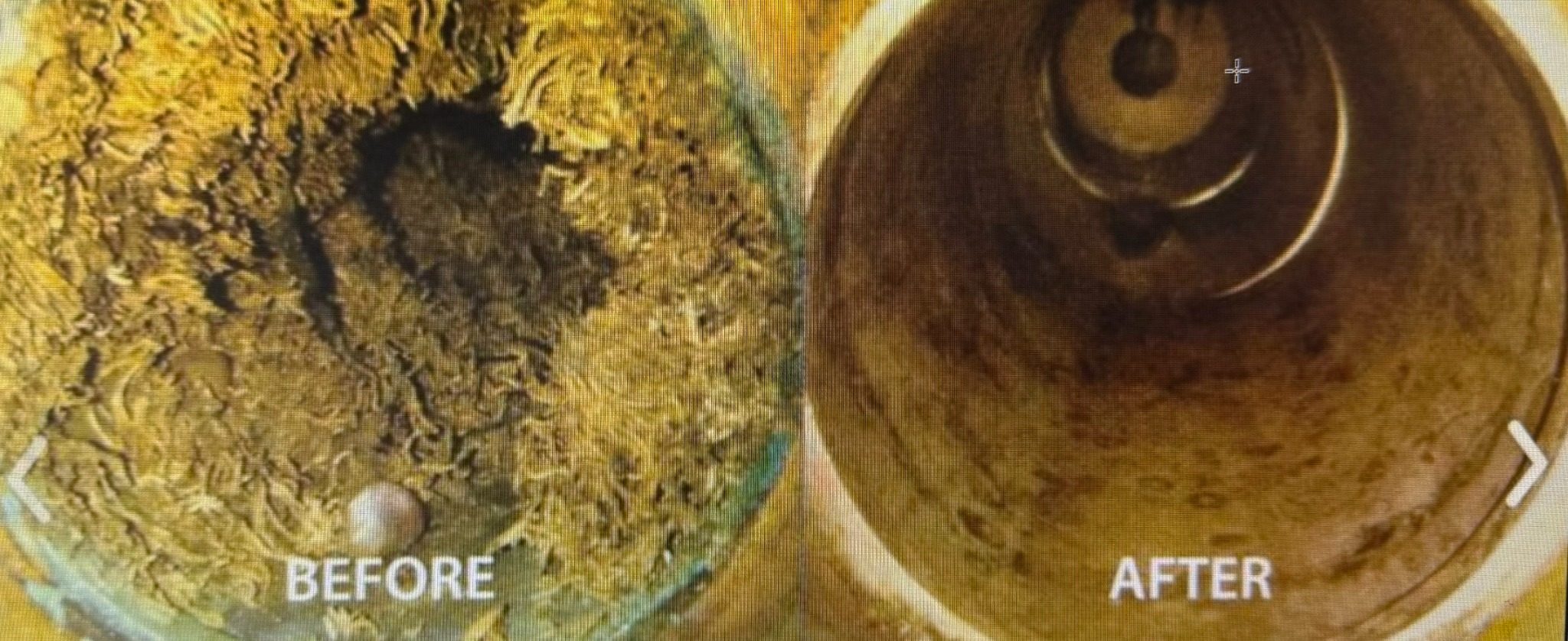 Marine AC Repair Before and After